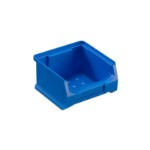 Modulback/Förvaringslåda av plast 1.0 (BLÅ) 100x100x60 mm 